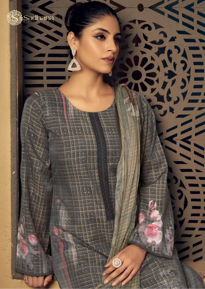 Ahaana By Sadhana Muslin Silk Digital Printed Salwar Kameez Wholesale Price In Surat